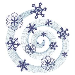 Snowflakes Dance 01(Sm) machine embroidery designs