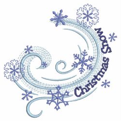 Snowflakes Dance 02(Md) machine embroidery designs
