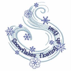 Snowflakes Dance 10(Sm) machine embroidery designs