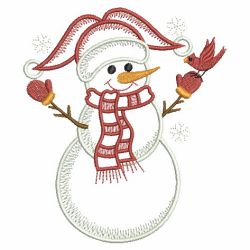 Vintage Snowmen 03(Lg) machine embroidery designs