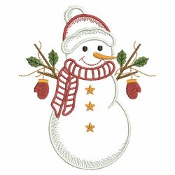 Vintage Snowmen 06(Md) machine embroidery designs