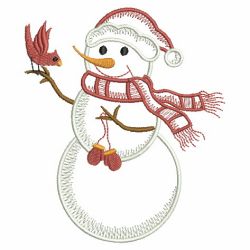 Vintage Snowmen 07(Lg) machine embroidery designs