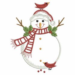 Vintage Snowmen 09(Lg) machine embroidery designs