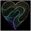 Rippled Neon Hearts 03(Sm)