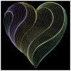 Rippled Neon Hearts 06(Lg)