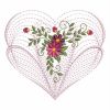 Rippled Floral Hearts 2 03(Md)