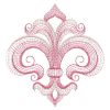 Rippled Fleur De Lis 04(Md)