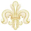 Rippled Fleur De Lis 06(Md)