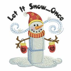 Let It Snow 3 02 machine embroidery designs