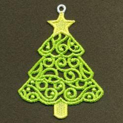 FSL Filigree Christmas Tree 02 machine embroidery designs