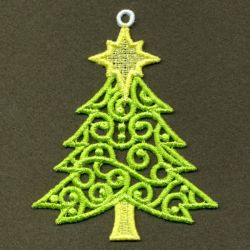 FSL Filigree Christmas Tree 03 machine embroidery designs