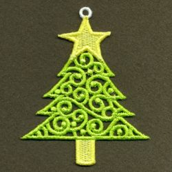 FSL Filigree Christmas Tree 10 machine embroidery designs