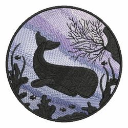 Sea Life Silhouettes 01 machine embroidery designs