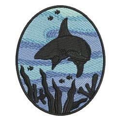 Sea Life Silhouettes 10 machine embroidery designs