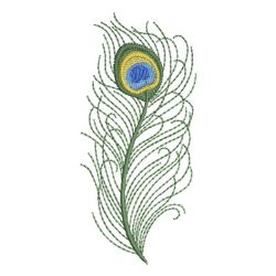 Peacock Feathers machine embroidery designs