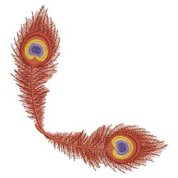 Peacock Feathers 16 machine embroidery designs