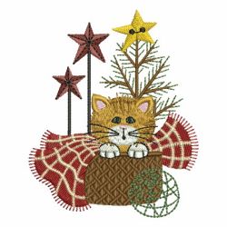 Lazy Kitten 09 machine embroidery designs