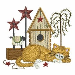 Lazy Kitten 10 machine embroidery designs