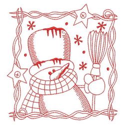 Redwork Let It Snow 2 04(Md) machine embroidery designs