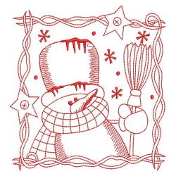 Redwork Let It Snow 2 04(Sm) machine embroidery designs