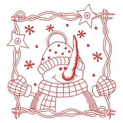 Redwork Let It Snow 2 06(Md) machine embroidery designs