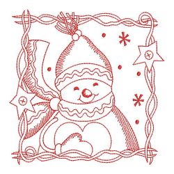 Redwork Let It Snow 2 10(Md) machine embroidery designs