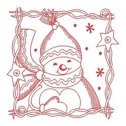 Redwork Let It Snow 2 10(Sm) machine embroidery designs