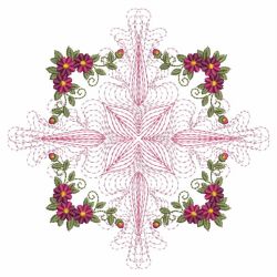 Floral Enticement Quilt 6 02(Lg) machine embroidery designs