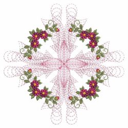 Floral Enticement Quilt 6 09(Sm) machine embroidery designs