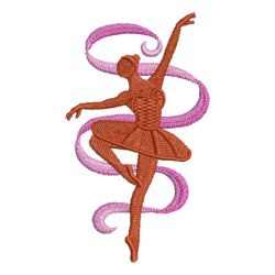 Ballerina Silhouettes 07 machine embroidery designs