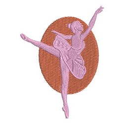 Ballerina Silhouettes 08 machine embroidery designs