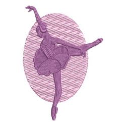 Ballerina Silhouettes 10 machine embroidery designs