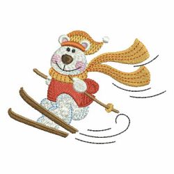 Christmas Polar Bear 2 08 machine embroidery designs