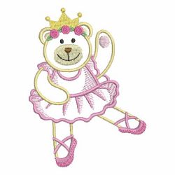 Ballerina Bears 05 machine embroidery designs