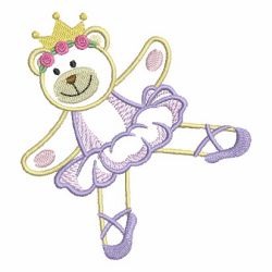 Ballerina Bears 10 machine embroidery designs