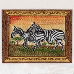 African Zebra 2 06 machine embroidery designs