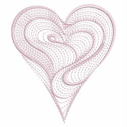 Rippled Hearts 04(Md) machine embroidery designs