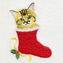 Christmas Cats 01(Lg) machine embroidery designs