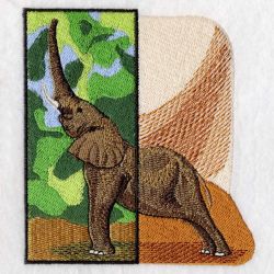 African Elephants 2 04(Sm) machine embroidery designs