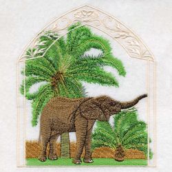 African Elephants 2 06(Lg) machine embroidery designs