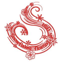 Redwork Snowflake Dance 10(Lg)