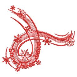 Redwork Snowflake Dance 11(Md) machine embroidery designs