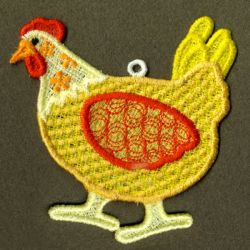 FSL Folk Hen 03 machine embroidery designs