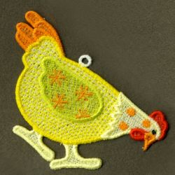 FSL Folk Hen 05 machine embroidery designs