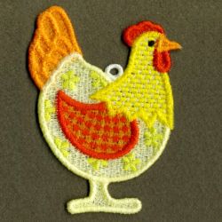 FSL Folk Hen 07 machine embroidery designs