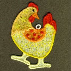 FSL Folk Hen 09 machine embroidery designs