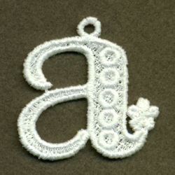 FSL Crystal Alphabets Lower Case 01 machine embroidery designs