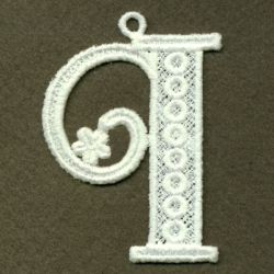 FSL Crystal Alphabets Lower Case 17 machine embroidery designs