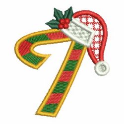 Christmas Holly Alphabet 20 machine embroidery designs