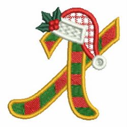 Christmas Holly Alphabet 24 machine embroidery designs